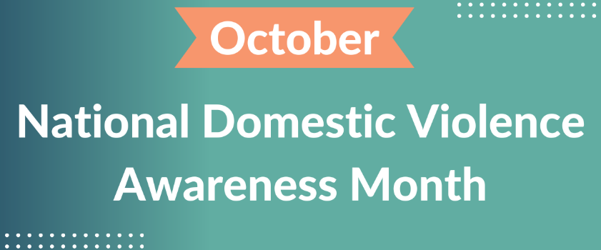 National Domestic Violence Awareness Month Banner