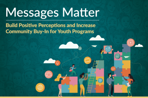Screenshot of the "Messages Matter: Build Positive Perceptions and Increase Community Buy-In for Youth Programs" toolkit cover.