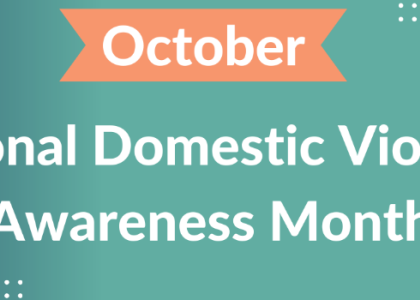 National Domestic Violence Awareness Month Banner