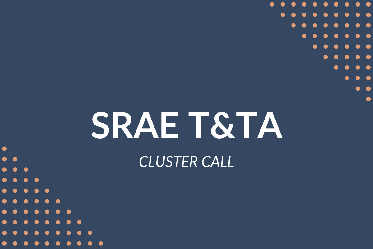 SRAE T&TA Cluster Call