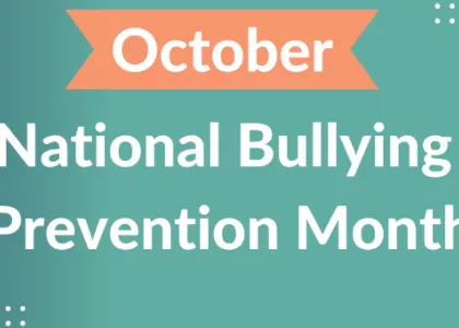 National Bullying Prevention Month Banner