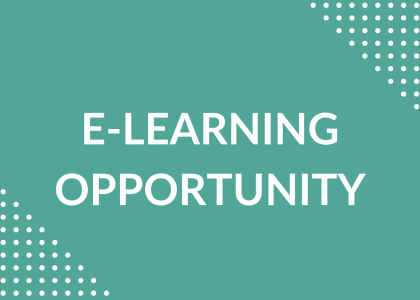 E-Learning Opportunity