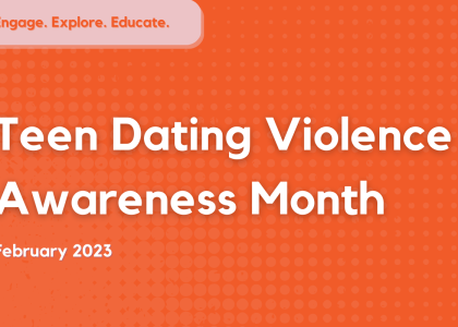 Teen Dating Violence Awareness Month Banner