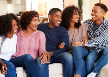 African American family 